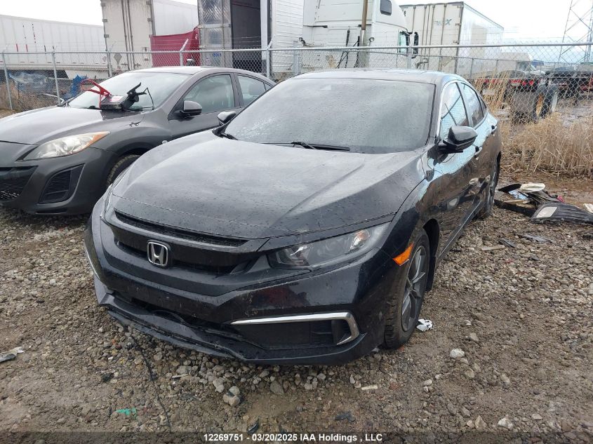2020 Honda Civic Ex 4Dr VIN: 2HGFC2F76LH024693 Lot: 12269751
