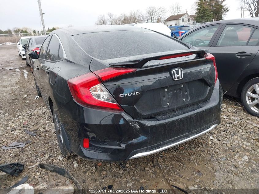 2020 Honda Civic Ex 4Dr VIN: 2HGFC2F76LH024693 Lot: 12269751