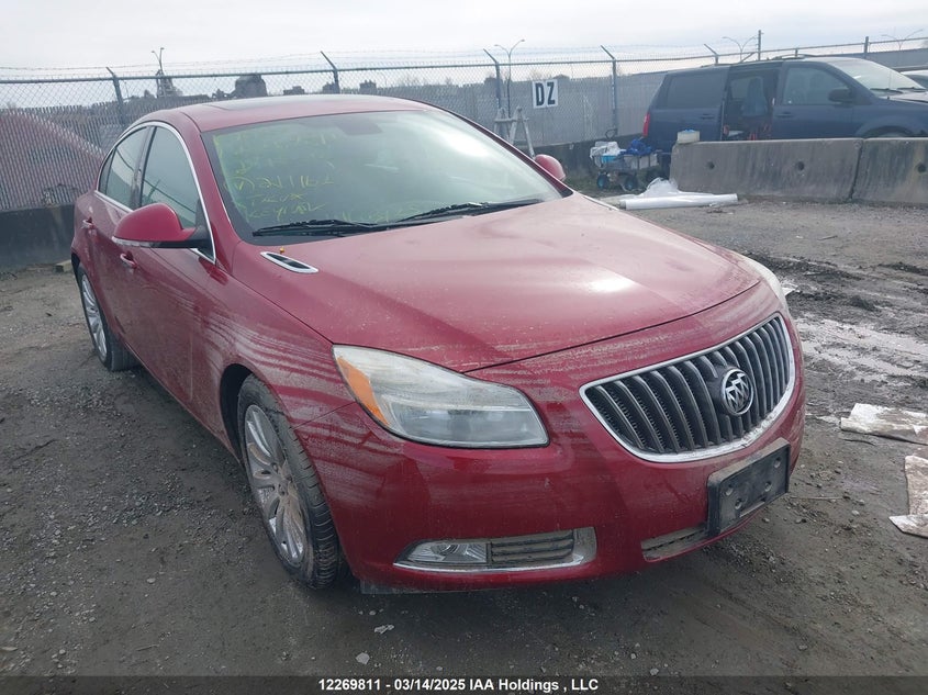 2G4GS5EK8C9211162 2012 Buick Regal Premium auction photo 1