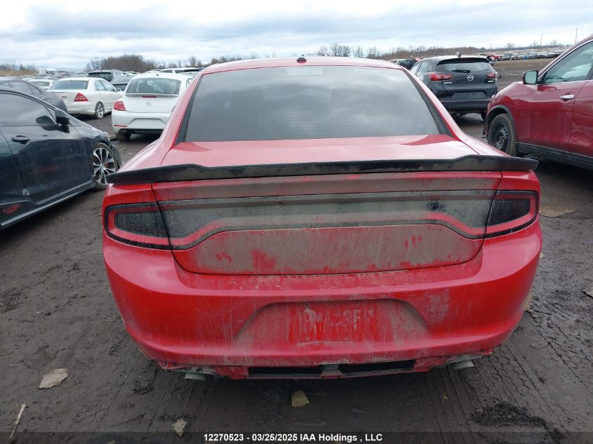 2016 Dodge Charger Sxt VIN: 2C3CDXJG2GH259640 Lot: 12270523