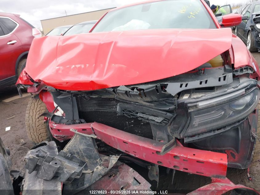 2016 Dodge Charger Sxt VIN: 2C3CDXJG2GH259640 Lot: 12270523