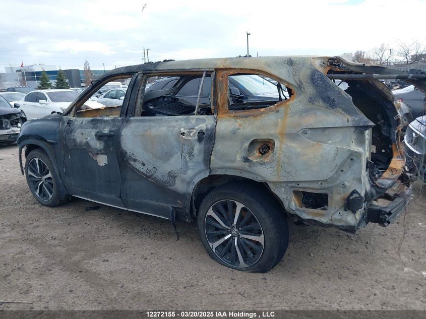 2021 Toyota Highlander VIN: 5TDLZRBH3MS090290 Lot: 12272155