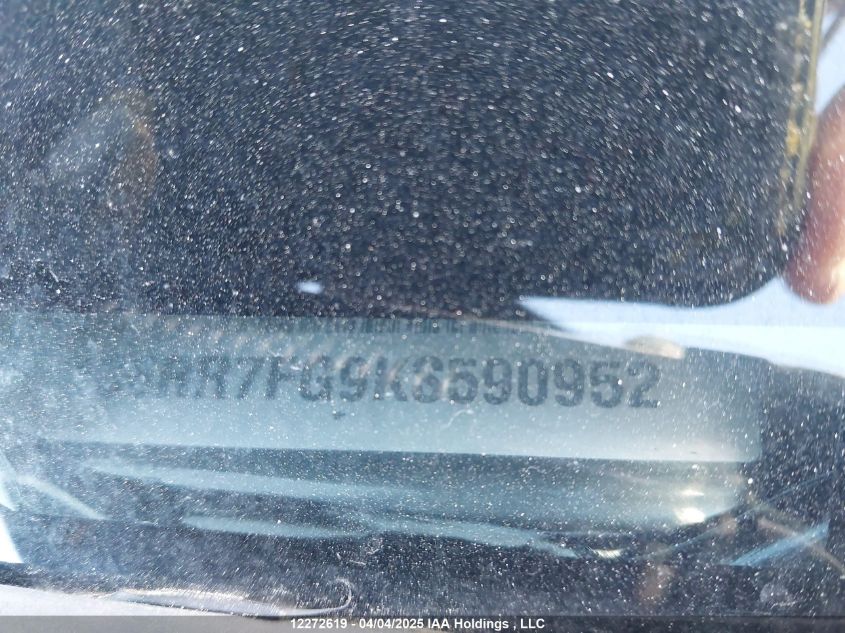 2019 Ram 1500 Classic St VIN: 1C6RR7FG9KS590952 Lot: 12272619