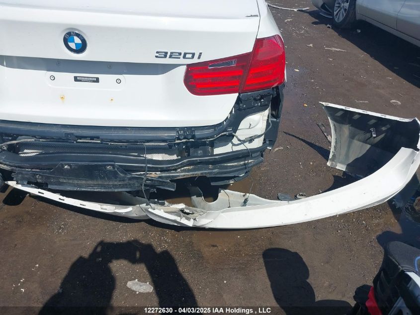 2014 BMW 320 I xDrive VIN: WBA3C3C5XEF984742 Lot: 12272630