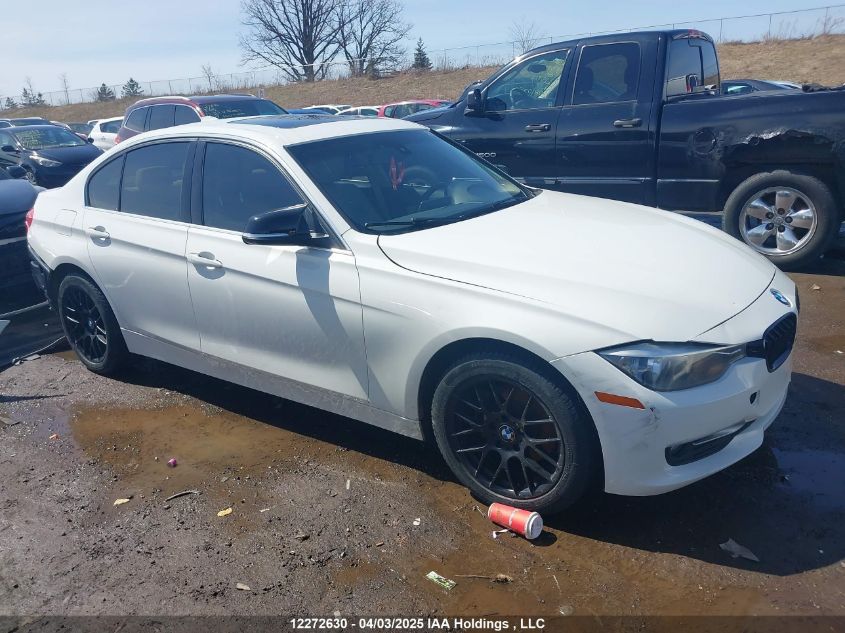 2014 BMW 320 I xDrive VIN: WBA3C3C5XEF984742 Lot: 12272630