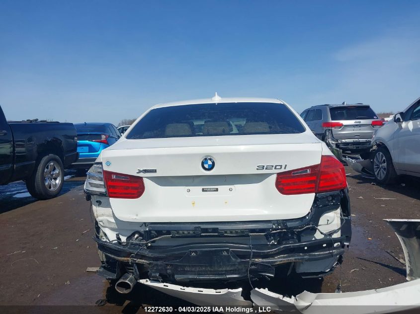 2014 BMW 320 I xDrive VIN: WBA3C3C5XEF984742 Lot: 12272630