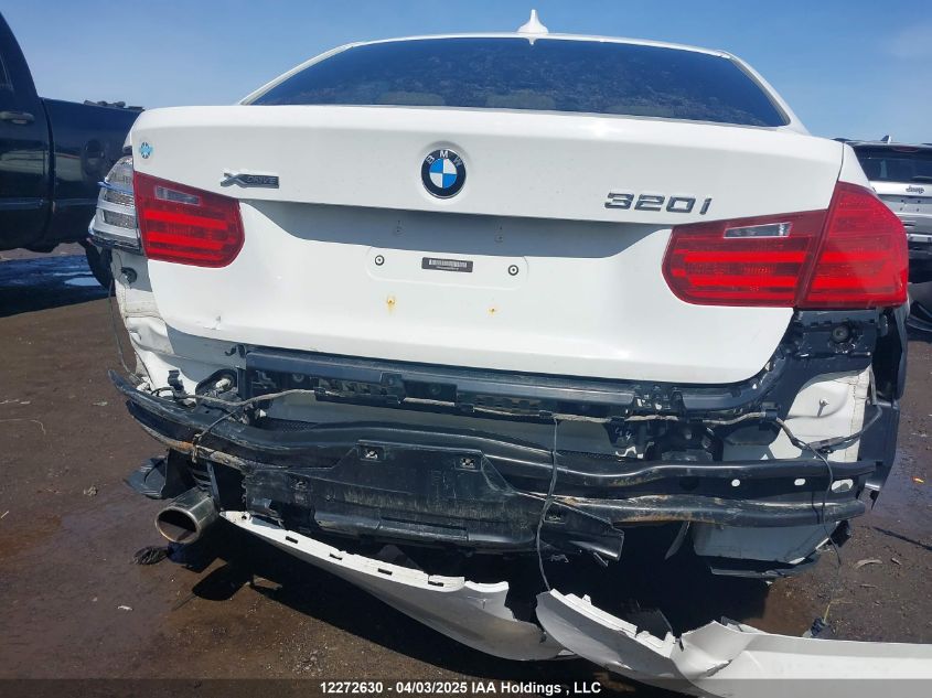2014 BMW 320 I xDrive VIN: WBA3C3C5XEF984742 Lot: 12272630