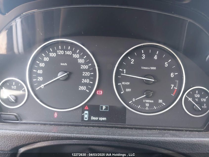 2014 BMW 320 I xDrive VIN: WBA3C3C5XEF984742 Lot: 12272630