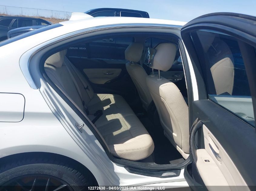 2014 BMW 320 I xDrive VIN: WBA3C3C5XEF984742 Lot: 12272630