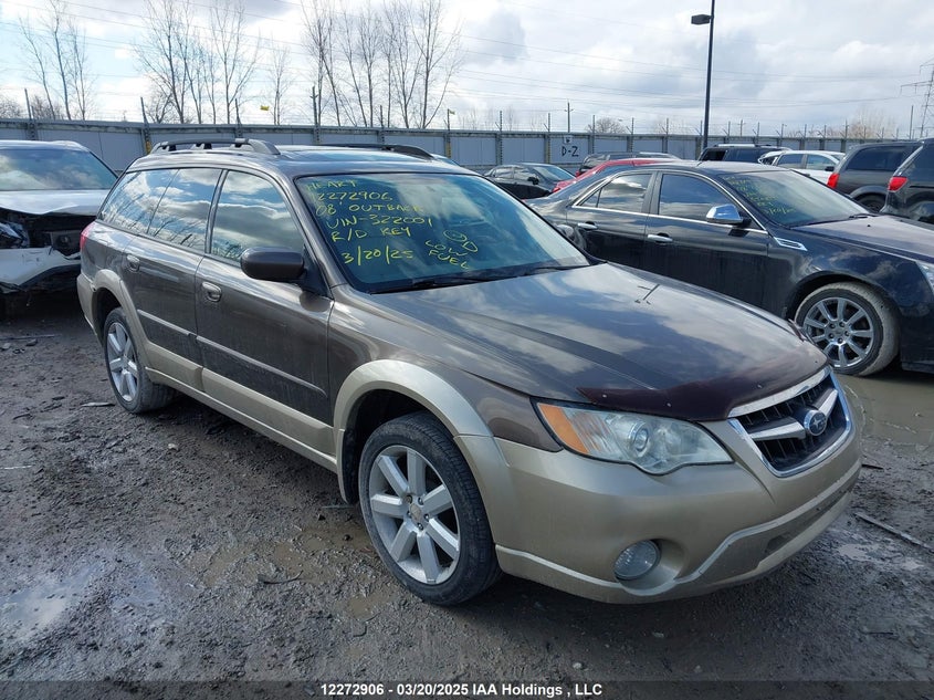 4S4BP61C187322001 2008 Subaru Outback 2.5 I/2.5 I Touring Package auction photo 1