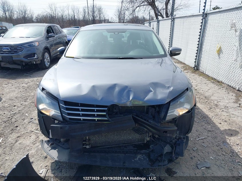 2014 Volkswagen Passat Se VIN: 1VWBN7A39EC077139 Lot: 12273929