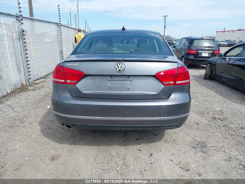 2014 Volkswagen Passat Se VIN: 1VWBN7A39EC077139 Lot: 12273929