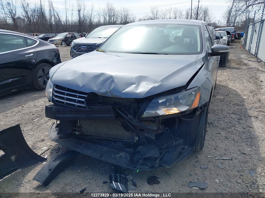 2014 Volkswagen Passat Se VIN: 1VWBN7A39EC077139 Lot: 12273929