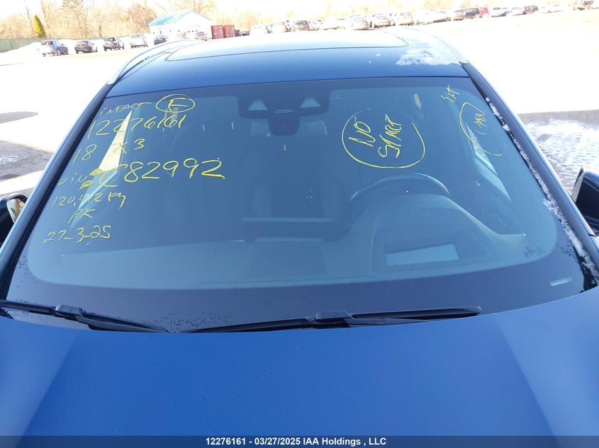 Auction sale of the 2018 BMW X3 , vin: 5UXTR9C55JLC82992, lot number: 12276161