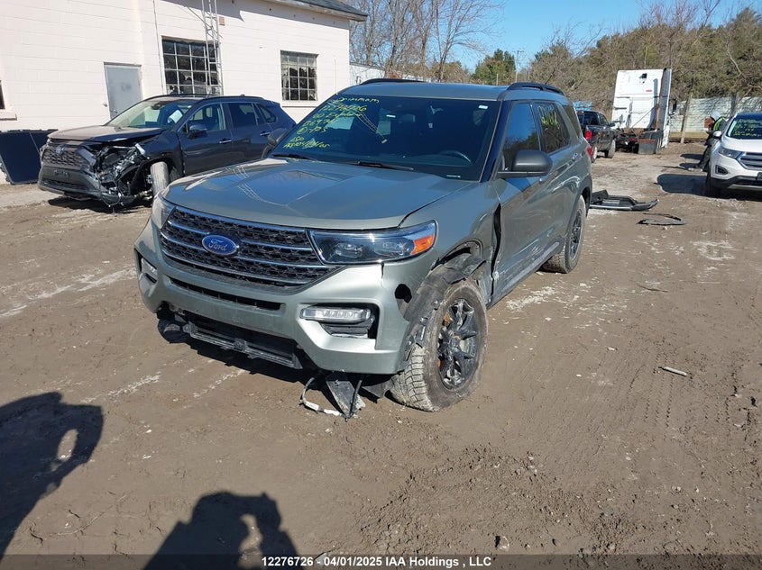 Vin: 1fmsk8dh1lgb69744, lot: 2643780, ford explorer xlt 20202