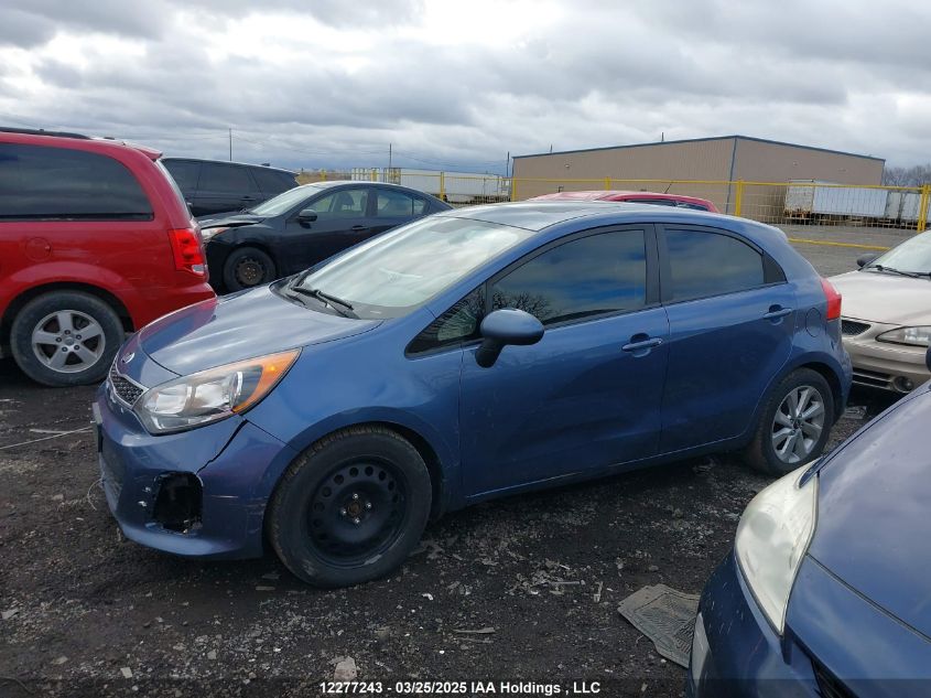 2016 Kia Rio Ex/Ex+ W/Sunroof/Lx/Lx+/Lx+ Eco/Sx VIN: KNADN5A37G6721204 Lot: 12277243