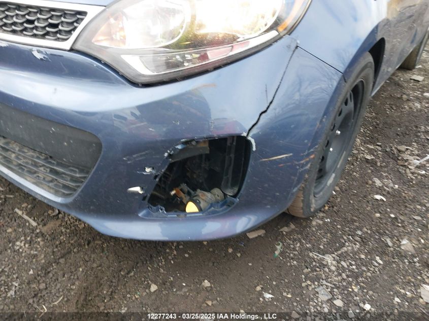 2016 Kia Rio Ex/Ex+ W/Sunroof/Lx/Lx+/Lx+ Eco/Sx VIN: KNADN5A37G6721204 Lot: 12277243