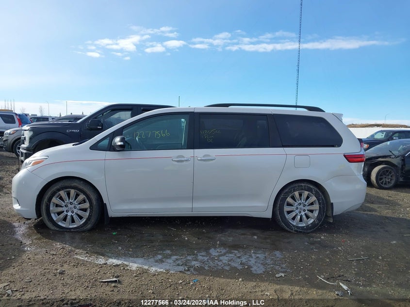 2015 Toyota Sienna Xle 7 Passenger VIN: 5TDDK3DC3FS108197 Lot: 12277566