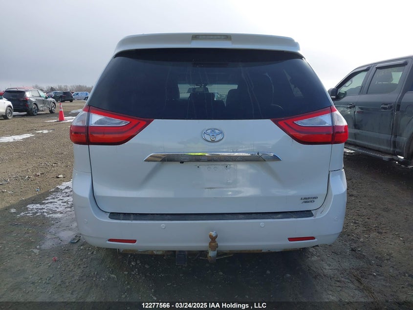 2015 Toyota Sienna Xle 7 Passenger VIN: 5TDDK3DC3FS108197 Lot: 12277566