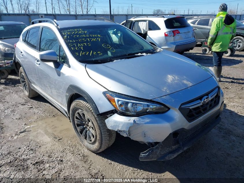 2021 Subaru Crosstrek Premium VIN: JF2GTAPC2M8259769 Lot: 12277709