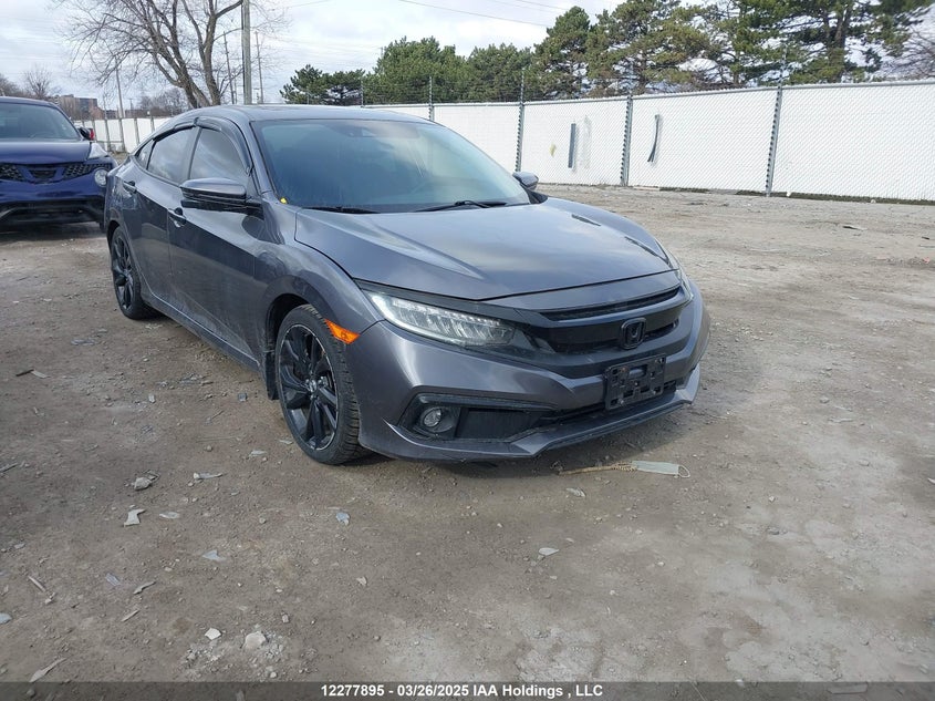 2HGFC1F98LH102712 2020 Honda Civic Touring auction photo 1