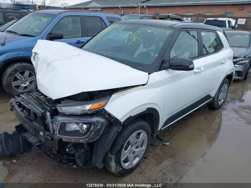 2022 Hyundai Venue VIN: KMHRB8A3XNU177630 Lot: 12278230