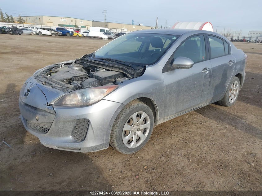 Vin: jm1bl1uf0d1715851, lot: 2645704, mazda mazda3 gx 20132