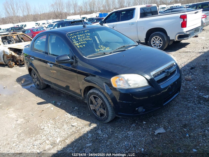 3G1TC5DG1BL153106 2011 Chevrolet Aveo Lt auction photo 1
