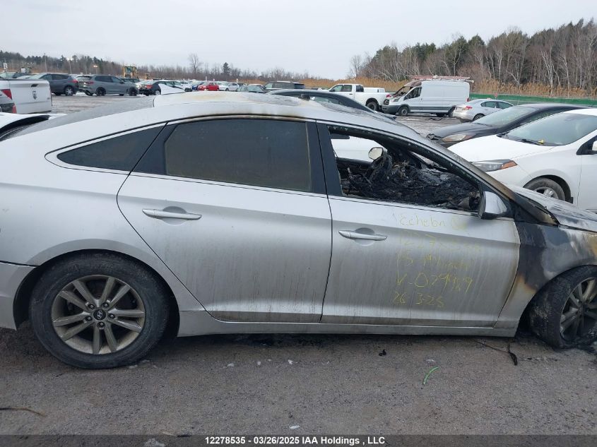 2015 Hyundai Sonata Se VIN: 5NPE24AF4FH029989 Lot: 12278535