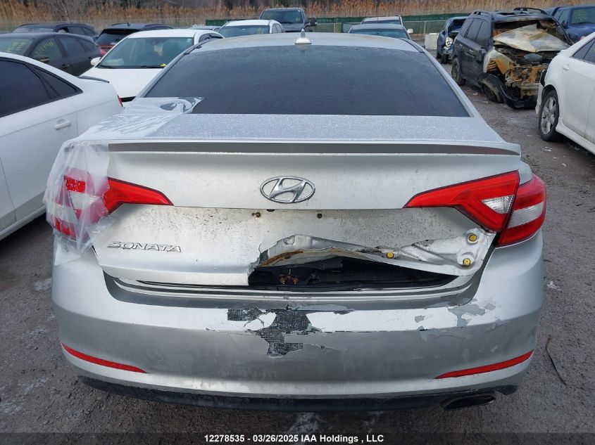 2015 Hyundai Sonata Se VIN: 5NPE24AF4FH029989 Lot: 12278535