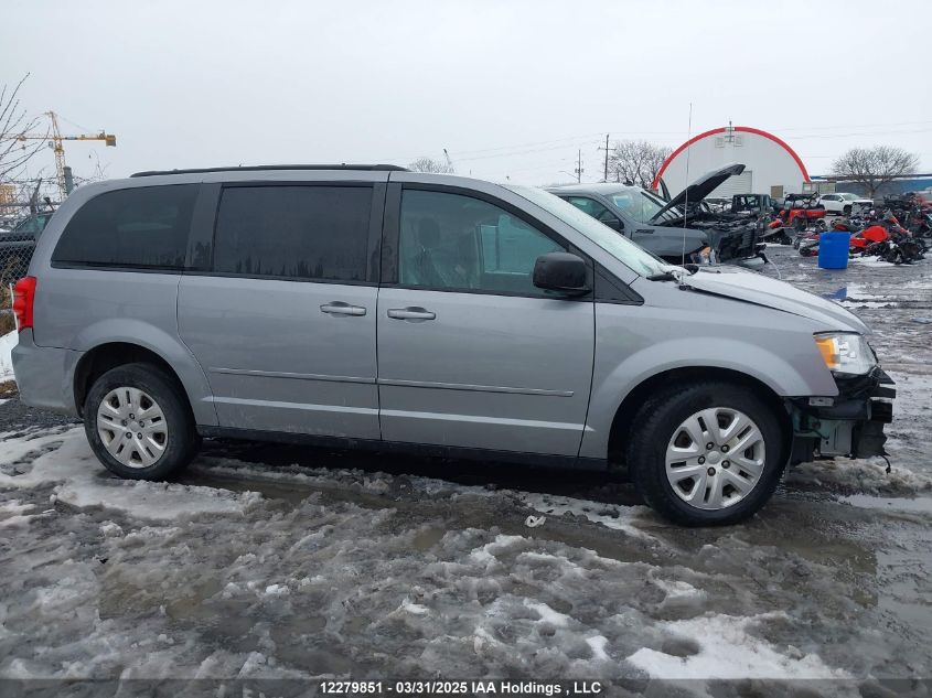 2016 Dodge Grand Caravan Se VIN: 2C4RDGBG1GR331376 Lot: 12279851