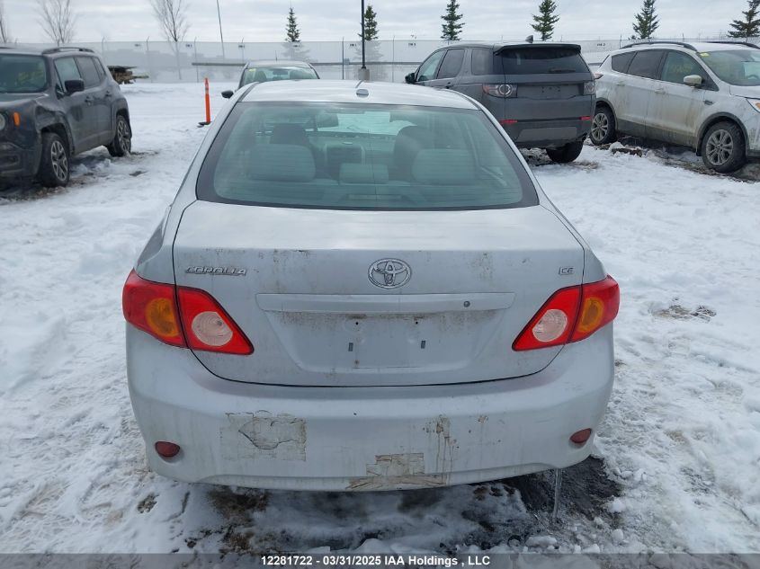 2009 Toyota Corolla Le VIN: 2T1BU40E19C053616 Lot: 12281722