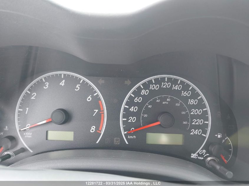 2009 Toyota Corolla Le VIN: 2T1BU40E19C053616 Lot: 12281722