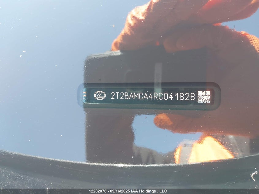 2024 Lexus Rx 350 Base/350 Premium/350 Premium Plus/350 Luxury/350 F Sport VIN: 2T2BAMCA4RC041828 Lot: 12282078