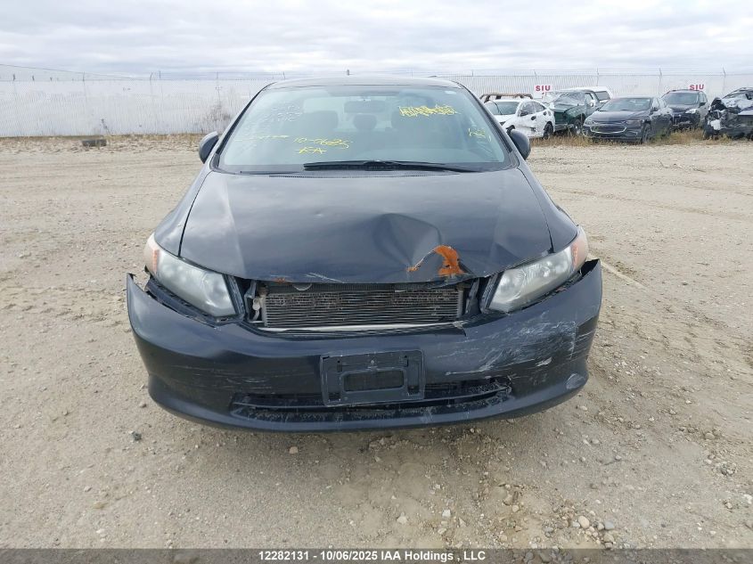 2012 Honda Civic Lx VIN: 2HGFB2F44CH121559 Lot: 12282131