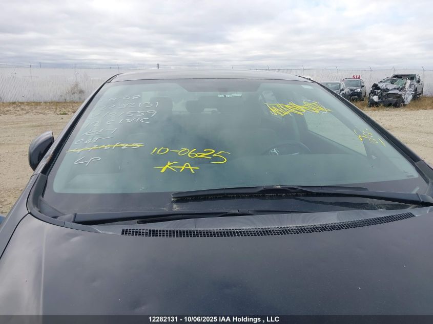 2012 Honda Civic Lx VIN: 2HGFB2F44CH121559 Lot: 12282131