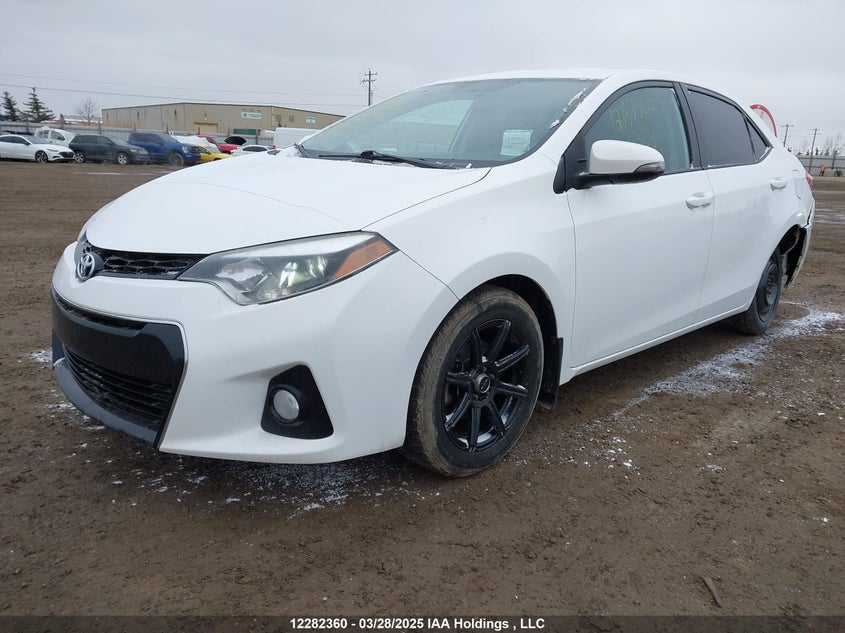 Vin: 2t1burhe0gc555905, lot: 2650205, toyota corolla s 20162