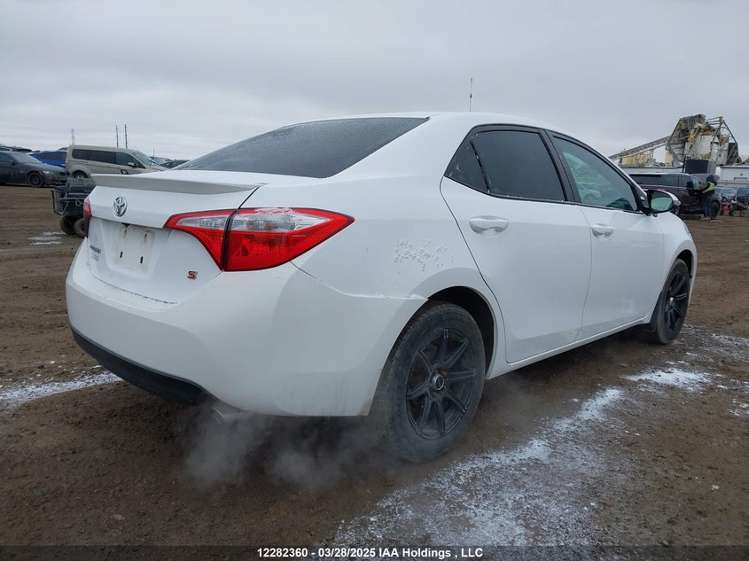 Vin: 2t1burhe0gc555905, lot: 2650205, toyota corolla s 20164