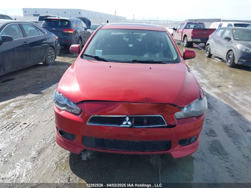 2009 Mitsubishi Lancer Se/Gt VIN: JA3AU26U79U611551 Lot: 12282526