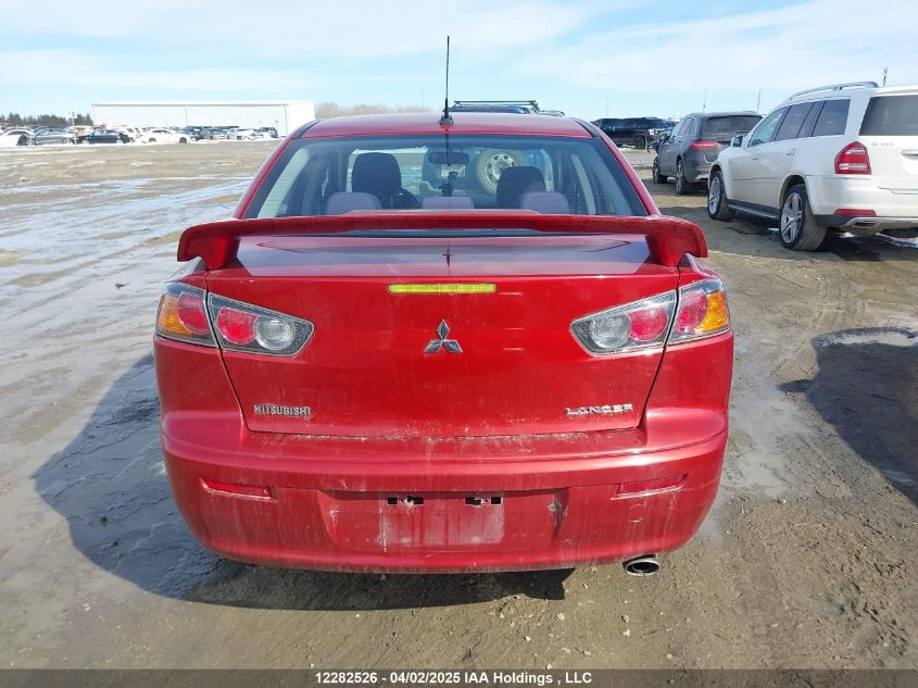 2009 Mitsubishi Lancer Se/Gt VIN: JA3AU26U79U611551 Lot: 12282526