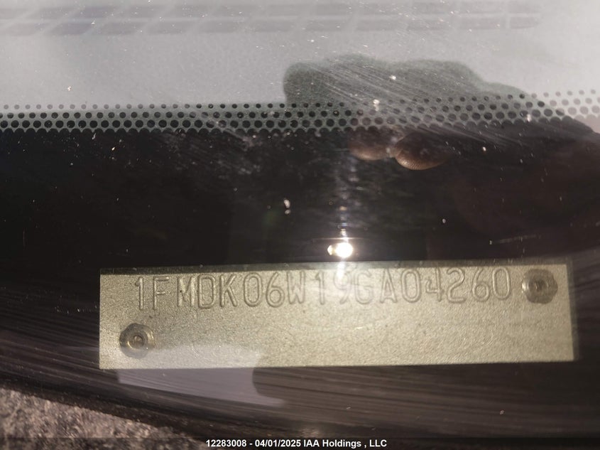 2009 Ford Taurus X Limited VIN: 1FMDK06W19GA04260 Lot: 12283008