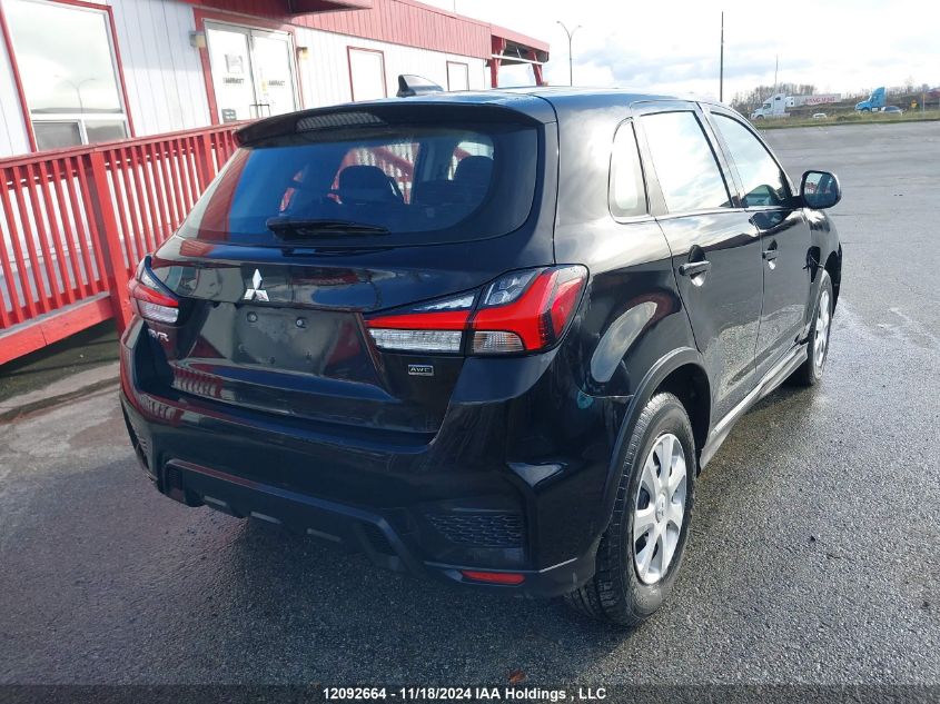 2022 Mitsubishi Rvr VIN: JA4AJUAU7NU604648 Lot: 12092664X