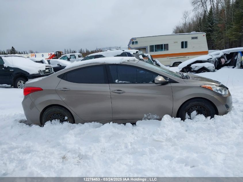 2013 Hyundai Elantra Gl VIN: 5NPDH4AE6DH376223 Lot: 12276453X