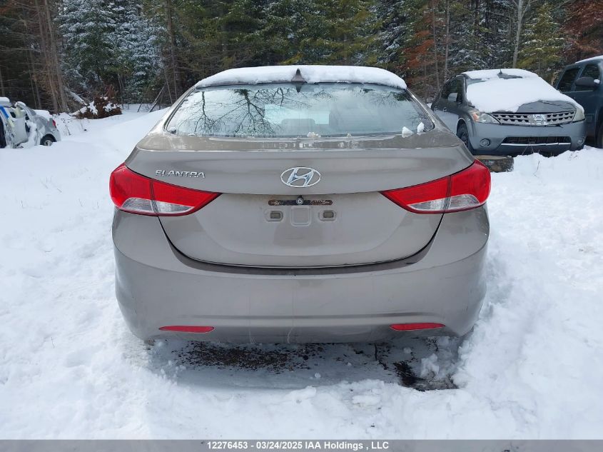 2013 Hyundai Elantra Gl VIN: 5NPDH4AE6DH376223 Lot: 12276453X