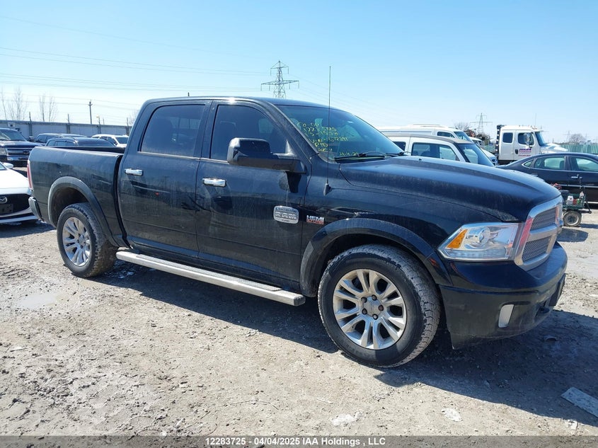 2013 Ram 1500 Laramie Longhorn, Угон, IAAI, VIN 1C6RR7PT0DS672891