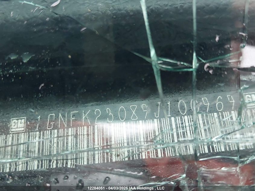 2009 Chevrolet Tahoe Lt2 VIN: 1GNFK23089J100969 Lot: 12284051