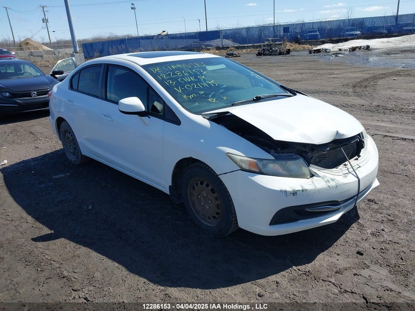 2HGFB2F55DH021495 2013 Honda Civic Lx auction photo 1