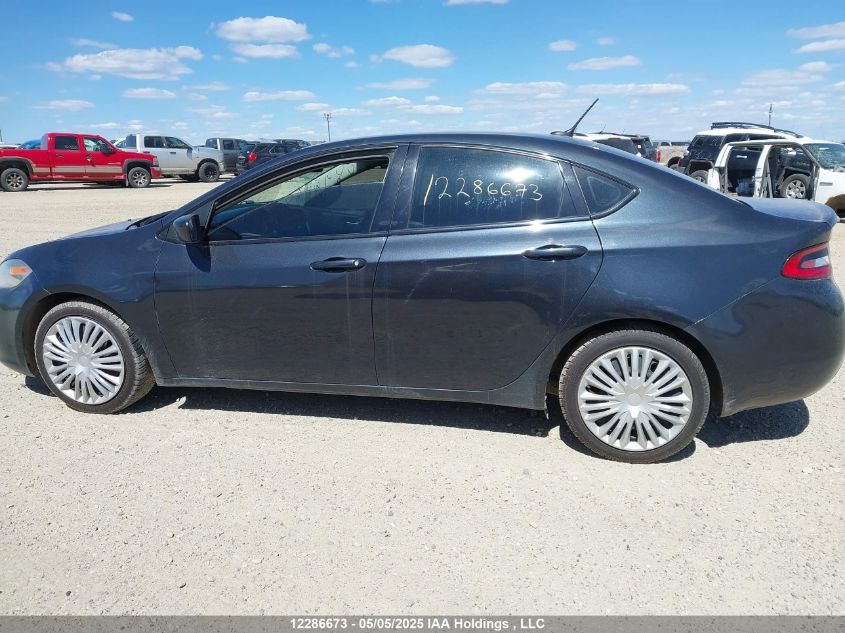 2013 Dodge Dart Se/Aero VIN: 1C3CDFAH1DD284668 Lot: 12286673