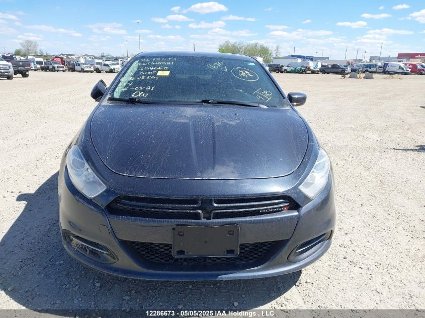 2013 Dodge Dart Se/Aero VIN: 1C3CDFAH1DD284668 Lot: 12286673