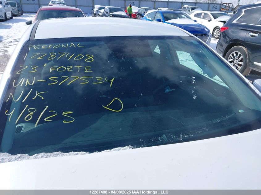 2023 Kia Forte Lx/Lxs VIN: 3KPF24AD6PE577534 Lot: 12287408